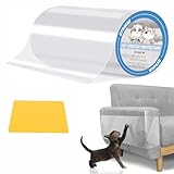 Kratzschutz Sofa Katze 20cm x 5m, Kratzschutz Katze Tape, Selbstklebend...