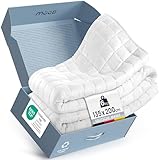 müüd® 6kg Therapiedecke I 135x200cm I Für erholsamen Schlaf I...