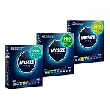 MY.SIZE PRO Kondomset Größe 0,1,2-45,47,49 mm, 3x3 Stück - Die neue...