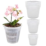 Wensdr Orchideentöpfe, 11,4 cm, 14 cm und 16 cm, transparente...