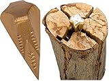 Spaltgranate ca.1,6kg + 1x BILDMAGNET! Hochwertiger Spaltkeil für Holz in...