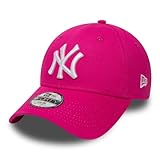 New Era Cap KIDS 940 LEAGUE BASIC NEW YORK YANKEES hot pink white (Youth...