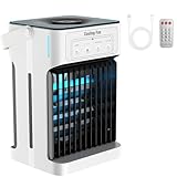 Vairtinary Mobile Klimaanlage mit Fernbedienung,1100ML Mini Luftkühler mit...
