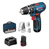 Bosch Professional 12V System Akku Schlagbohrschrauber GSB 12V-15 (Bohr-Ø...
