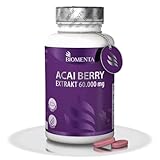 BIOMENTA Acai Beeren 60.000 mg - 180 Tabletten mit hochwertigen 30:1 Berry...