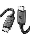 Silkland Zertifiziert USB4 Kabel mit Thunderbolt 4 Kabel, 40Gbps...