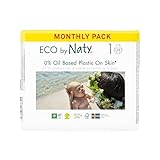 Eco by Naty Baby Öko Windeln - umweltfreundliche Premium-Bio Windeln aus...