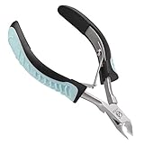 Nagelhautschneider, IVON Professional, rutschfeste Nagelhautzange aus...