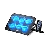 NK Base Refrigeradora Portátil - Ventilador Ordenador Portatil de 12-17'...