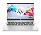 HP Laptop mit 17,3 Zoll FHD Display, AMD Ryzen 7 5700U, 16GB DDR4 RAM, 512...