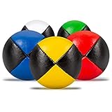 Diabolo Freizeitsport Jonglierbälle 5er Set, 62mm Jonglierball mit...