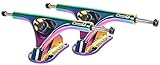 JUCKER HAWAII Longboard Achsen Set Precision ONE Rainbow Neochrome