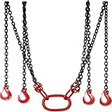 Frantools 4 Beine 4M Anschlagkette Krankette 3T Gabelkopfhaken Krangehänge...