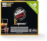 Caffè Vergnano 1882 - Èspressokompostierbare Kaffeekapseln, Kompatible...