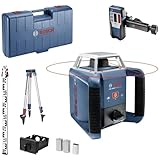 Bosch Professional Rotationslaser GRL 400 H (Ein-Knopf-Bedienfeld,...