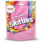 Skittles Vegane Süßigkeiten-Beutel mit Dessert-Geschmack 152g inkl....