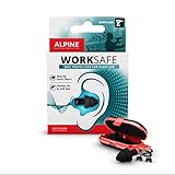 Alpine WorkSafe Gehörschutz – Wiederverwendbare Lärmschutz-Ohrstöpsel...