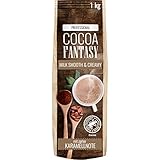 Cocoa Fantasy Milk Smooth & Creamy, 1kg Kakao Pulver für cremige heiße...