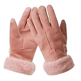 Lpoppcx Beheizte Winterhandschuhe | Wasserdichte Dicke Fäustlinge - USB...