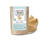 WRAPS LOWER-CARB BACKMISCHUNG für Wrap, Tortilla, Fladenbrot, Pfannenbrot...