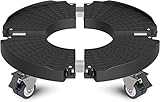 WELDUN Pflanzenroller Außenbereich Rollbrett 40-54CM Pflanzen...