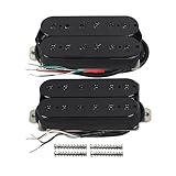 FLEOR Alnik 5 Elektrische Gitarre Hals-Pickup & 15-16K Steg-Pickup-Set...