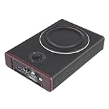 Mqwdxzfes 8 Zoll 600W Aktiv-Subwoofer Auto, Unterfahrersitz Bass mit Dualer...