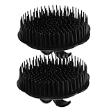 SOPOTUTU 2 Stück Pack Kopfhautmassagegerät Kunststoff Kopfhautbürste mit...