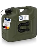 hünersdorff 801000 Kraftstoff-Kanister PROFI 10l für Benzin, Diesel und...