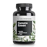 Curcuma Extrakt - 90 Kapseln - Curcumingehalt EINER Kapsel entspricht ca....