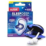 Alpine SleepDeep - Ohrstöpsel zum Schlafen und für Konzentration - 27dB -...