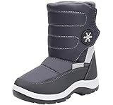 Ahannie Schneestiefel für Jungen, Unisex Kinder Warmem Winterstiefel,Baby...