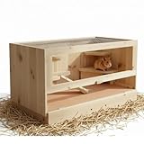 Mucola Hamsterkäfig 60x35x30cm Nagerheim Mäusekäfig Rattenkäfig...