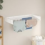 AYZ Wäscheständer zur Wandmontage, Wandtrockner, Kleiderstange,...