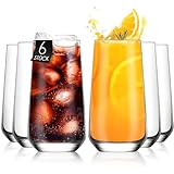 KONZEPT Trinkgläser-Set, 480 ml, Longdrinkgläser, Cocktailgläser,...