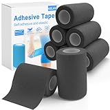 Selbstklebender Verband, 8 Rollen Haftbandage Fixierbinde Selbstklebend...