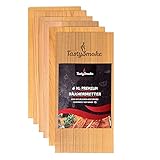 TastySmoke® Premium Zedernholzbrett zum Grillen – 100% Naturprodukt aus...