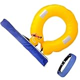 Inflatable Belt Pack - Swimming PFD for Beginners Adults, Adjustable Safety...
