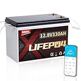 NNH Lifepo4 330AH 12V Batterie mit Bluetooth,Verbesserte Lithium Batterie...