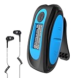 AGPTEK IPX8 Wasserdicht MP3 Player, 8GB HiFi MP3 Musik Player zum Schwimmen...