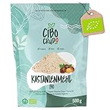 Kastanienmehl Bio - 500g. Maronimehl oder Edelkastanienmehl Glutenfries und...
