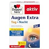 Doppelherz Augen Extra Tag + Nacht - Mit Lutein, Zeaxanthin - 5 Vitamine...