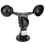 ZAICOLER Anemometer, Impulsausgang Windgeschwindigkeitssensor...