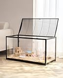 Hamsterkäfig, 360°-Sicht, transparenter Hamsterlebensraum,...