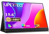 UPERFECT Portable Monitor 15,6 Zoll Tragbarer Monitor 1920 x 1080 Full HD...