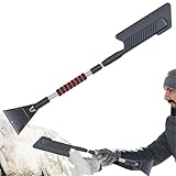 Palaufr Schneeschaber Für - Ausziehbarer Schneeschieber | Schneeräumung...