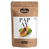 Bio Papaya getrocknet Red Lady 400 g I Rohkost Qualität ungeschwefelt &...