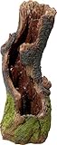 dobar® Großer Design Gartenbrunnen Naturgeist in Baumstamm-Optik -...