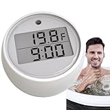 Schwimmendes Poolthermometer, Poolthermometer, Eisbad Kaltwassertauchgerät...