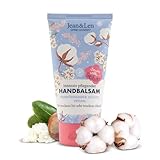 Jean & Len – Handbalsam Baumwolle & Sheabutter, Handpflege für trockene...